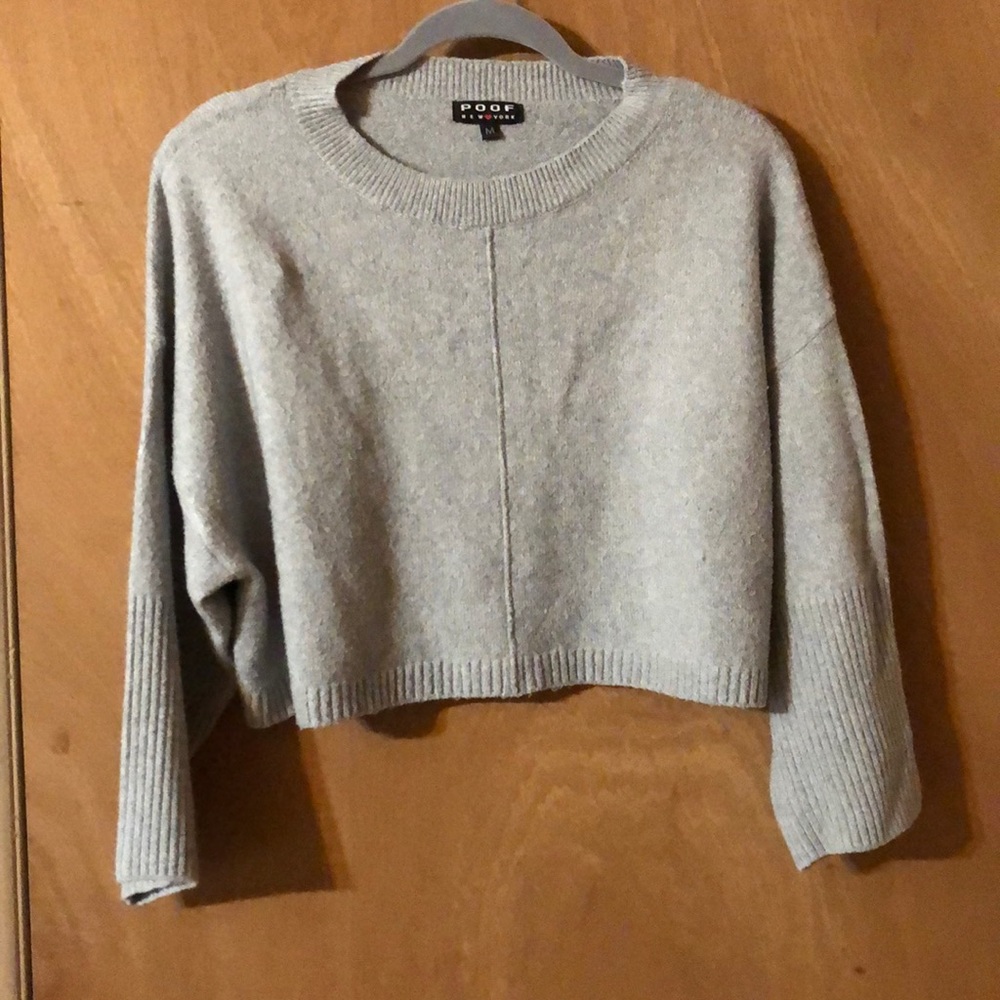 Sweater crop top